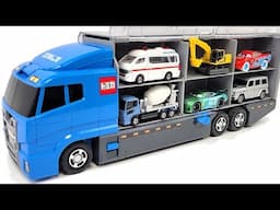 13 Type Cars Tomica☆ Tomica opened and stored in the Okataduke convoy!