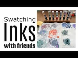 Swatching Multi-Shading Inks and Using them in Pilot Parallels