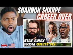 SHANNON SHARPE - CAREER OVER! - Brit Reacts