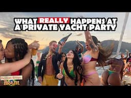 Rio de Janeiro Party: What REALLY Happens on a Private Yacht! 🇧🇷| Music ✓ Dancing ✓ Kissing ✓