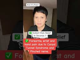Alleviate forearms, wrist and hand pain with these exercises. #carpaltunnelsyndrome