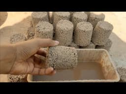 Sand clay Crumbling SMASHING  sand textures ❤🤗👌 so much satisfying🤤 😍😍