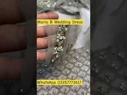 Maria B Wedding Dress Available at Sharif Collection