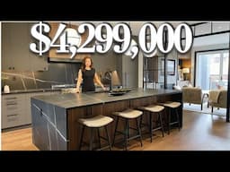 Touring A $4.299 MILLION NYC Style Industrial Soft Loft In Toronto!