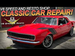 Classic Car Repair and Upgrades at the V8 Speed and Resto Shop