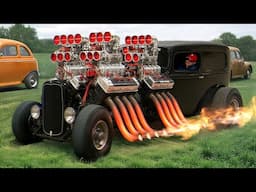 Vehicles with the Most Ridiculous Engines in the World !