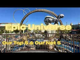 5 things we love & 5 things with a heads up at Epic Universe!