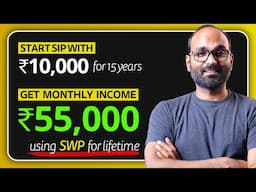 15 Years SIP Then Lifetime Income Using SWP | Using SWP For Monthly Income (Pension) | YEG