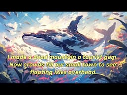 I made a dead mountain a tourist gem. Now crowds fill our small town to see floating isles overhead.