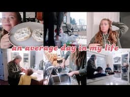 AN AVERAGE DAY IN MY LIFE AS A MOM | WALMART GROCERY HAUL FAMILY OF 6 | DAILY CLEANING MOTIVATION