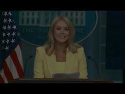 The Big Beautiful Bill Passed - Press Sec Leavitt Briefs Members of the Media - May 19, 2025