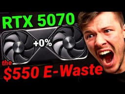 RTX 5070 is somehow EVEN WORSE THAN WE THOUGHT.
