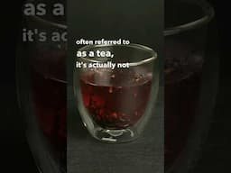 Why hibiscus is not actually a tea 🌺 #hibiscustea