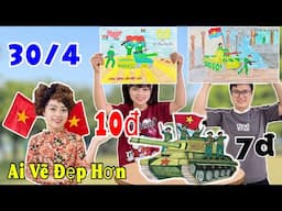 Vẽ Tranh Hưởng Ứng Ngày 30/4