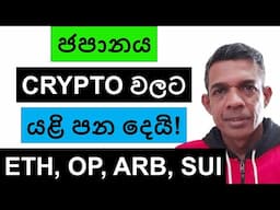 ජපානය CRYPTO වලට යළි පන දෙයි!!! | ETH, OP, ARB, AND SUI | BITCOIN