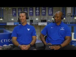 In the Bullseye Podcast: Men's Basketball HC George Halcovage III and new GM Turner Battle