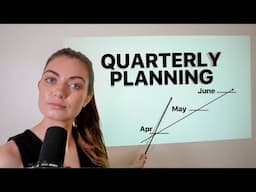 deep dive into quarterly planning workshop (goals, projects, ideal week)