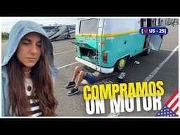 Tuvimos que CAMBIAR el MOTOR de la KOMBI en ESTADOS UNIDOS  [ARGENTINA• ALASKA en una Volkswagen 84]