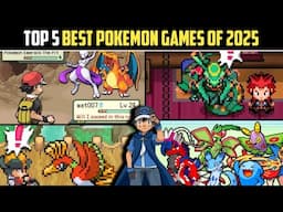 Top 5 Best Pokemon GBA Games Of 2025 | Best Pokemon Games For You | Hindi |