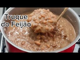 🚨FEIJÃO IGUAL DOS RESTAURANTES! DEPOIS QUE APRENDI SÓ FAÇO FEIJÃO ASSIM!