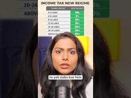 Zero Tax on 12 Lakh income is scam  #shorts #budget2025