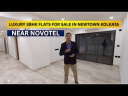 Luxury 3bhk Flats Sale In Newtown Kolkata📞8100293325 | Best Complex With Swimming pool  #kolkata