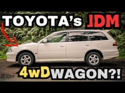 This JDM Toyota Caldina WAGON has 4WD?! 1999 Toyota Caldina G POV Review