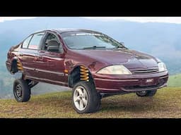 I Turned My FORD FALCON Into a MONSTER TRUCK