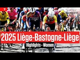 Highlights: Liège-Bastogne-Liège 2025 - Women