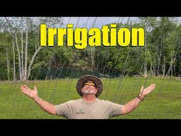 Replace Irrigation Sprinkler Head and Pond Irrigation System