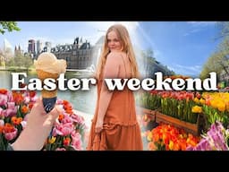 Easter weekend in The Netherlands 🐰🌷 Tulips & Friend visiting