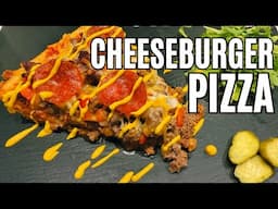 The Ultimate Cheeseburger Pizza Mashup | Tara the Foodie