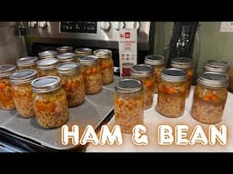 Safely Pressure Canning Ham & Bean Soup For The Pantry