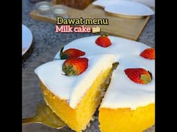 Dawat preparation ~ milk cake recipe #easyiftarrecipes #sweetdish #cake