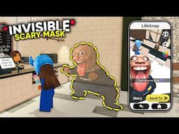 INVISIBLE SNAPCHAT ROBLOX TROLLING (SCARY MASK)