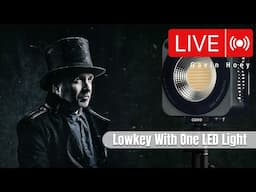 Lowkey Portraits With One LED Light