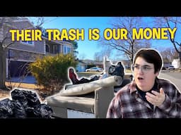 We Went Trash Picking and Found a Collection! First Garbage Picking Day of 2025!