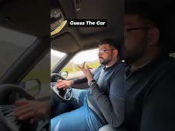 Can you guess the car?