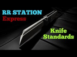 The most awesome chooch. RR Station Express by Knife Standards