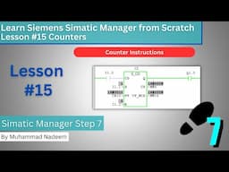 How to use counter in the Simatic Manager || Session #15