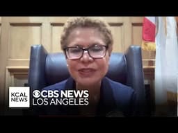 LA Mayor Karen Bass discusses No Kings Day protests