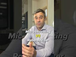 Micro investing or robo advisor? #investing