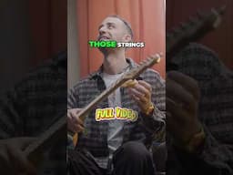 Playing an entire guitar solo on one string?! #guitar #guitarsolo