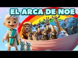 🐵🦁 EL ARCA DE NOE 🐱🐶 - MUSICA CRISITNA PARA NIÑOS  CON LETRA - AMIGOS DE LA BIBLIA 📓