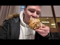 Trying Authentic Poznań Croissant | Food Vlog