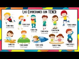 Spanish TENER Expressions Short Story for Kids
