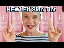 Testing Viral Elf Halo Glow Skin Tint SPF 50 | Over 60 Dry, Mature Skin