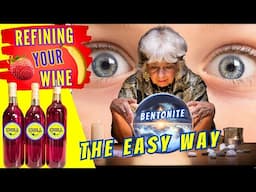 Refining, Fining and Filtering Your Wine The Easy Way. Step by Step