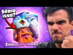 Liberei a ÚLTIMA EVOLUÇÃO da minha conta no Clash Royale e... odiei