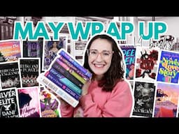 May Wrap Up 🌼📖🌸 Dark Romances, Hyped Romantasy, and Angst!